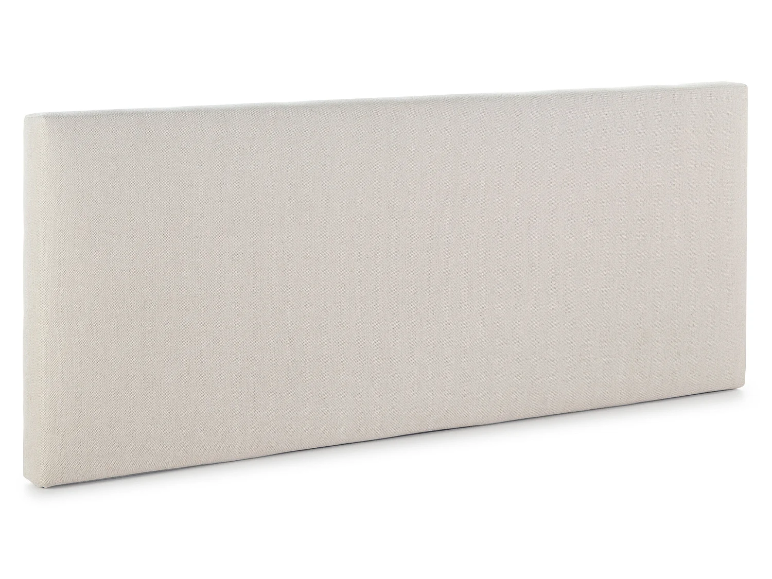 Hoofdeinde bekleed Tagomago 160x60 cm van Natuurlijk Linnen, Gewatteerd met Schuim, 8 cm Dikte