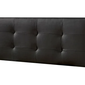 Hoofdeinde bekleed Carla 160×60 cm Zwart, Gewatteerd met Schuim, 8 cm dik. Hoofdeinde bekleed Carla 160×60 cm Zwart, Gewatteerd met Schuim, 8 cm dik.