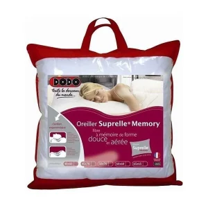 Hoofdkussen met geheugenschuim DODO SUPRELLE MEMORY 65x65cm – Ergonomisch