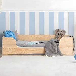 Bed 90×190 inclusief lattenbodem Irina Hout Bed 90×190 inclusief lattenbodem Irina Hout