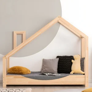 Hutbed 90×190 inclusief lattenbodem Sonia Bois