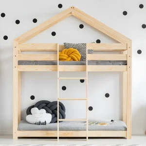 Hortense Houten stapelbed 70×140 inclusief lattenbodem Hortense Houten stapelbed 70×140 inclusief lattenbodem
