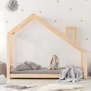 Kajuitbed 70×140 inclusief lattenbodem Nathan Bois