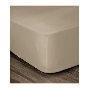 Hoeslaken 100% Katoen 140x190cm – Beige