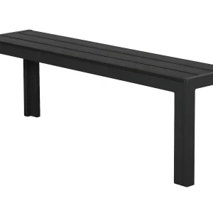 Ikky tuinbank, 132 cm zwart/zwart. Ikky tuinbank, 132 cm zwart/zwart.