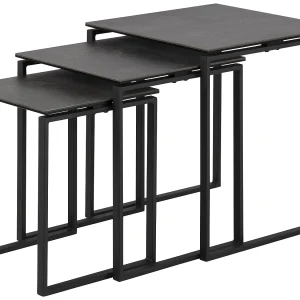 Kamma inschuiftafelset met 3 stuks zwart. Kamma inschuiftafelset met 3 stuks zwart.
