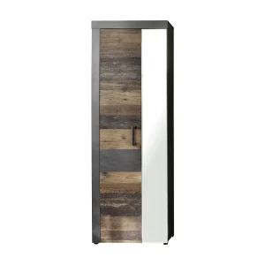 Irwin kledingkast 2 deuren, grijs Matera decor, Old Wood decor. Irwin kledingkast 2 deuren, grijs Matera decor, Old Wood decor.