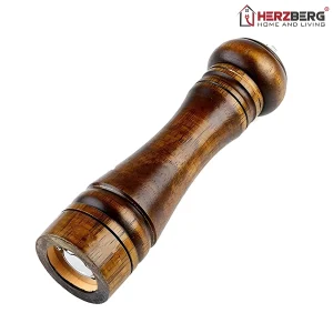 Houten pepermolen Herzberg – Elegant ontwerp en efficiënt maalmechanisme Houten pepermolen Herzberg – Elegant ontwerp en efficiënt maalmechanisme