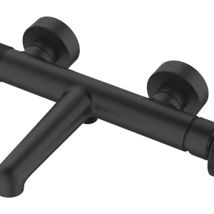Indus mechanische bad-douchekraan zwart – Essebagno Indus mechanische bad-douchekraan zwart – Essebagno