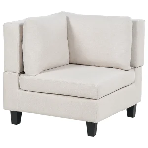 Hoekmodule UNSTAD Stof Lichtbeige