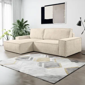 Hoekslaapbank van teddy stof – Beige – Hoek links – AMELIA van PASCAL MORABITO – Koop nu Hoekslaapbank van teddy stof – Beige – Hoek links – AMELIA van PASCAL MORABITO – Koop nu