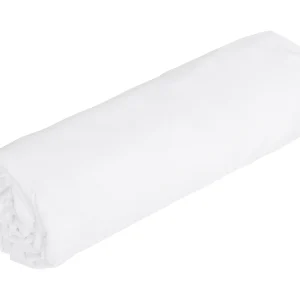 Hoeslaken in satijn – 200 x 200 cm – Hoogte 30 cm – Wit – TALORA van PALACIO Hoeslaken in satijn – 200 x 200 cm – Hoogte 30 cm – Wit – TALORA van PALACIO