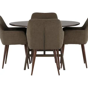 Kaseindon eethoek tafel bruin en 4 Tomorrow stoelen bruin. Kaseindon eethoek tafel bruin en 4 Tomorrow stoelen bruin.