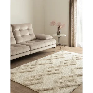 Hoogpolig tapijt 245×160 Wit Thun Tribus Hoogpolig tapijt 245×160 Wit Thun Tribus