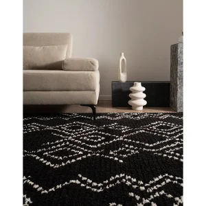Hoogpolig tapijt 245×160 Zwart Frauenfeld Classic Hoogpolig tapijt 245×160 Zwart Frauenfeld Classic