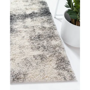 Hoogpolig tapijt 183×61 Beige – Grijs Lachen Haze Hoogpolig tapijt 183×61 Beige – Grijs Lachen Haze