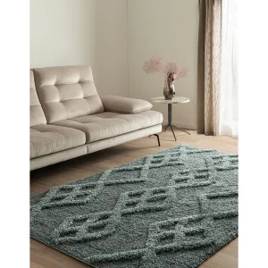Hoogpolig tapijt 245×160 Blauw Thun Tribus Hoogpolig tapijt 245×160 Blauw Thun Tribus