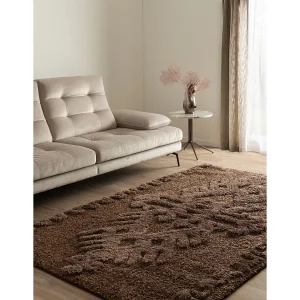 Hoogpolig tapijt 245×160 Donkerbruin Thun Scutum Hoogpolig tapijt 245×160 Donkerbruin Thun Scutum
