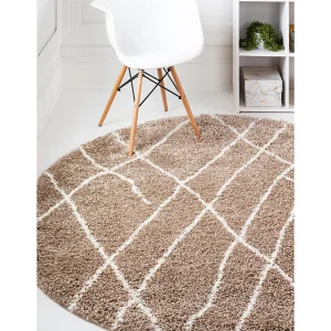 Hoogpolig tapijt 240×240 Bruin Lachen Fence Hoogpolig tapijt 240×240 Bruin Lachen Fence