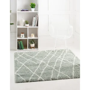 Hoogpolig tapijt 240×240 Groen Lachen Fence Hoogpolig tapijt 240×240 Groen Lachen Fence