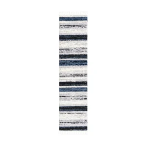 Hoogpolig tapijt 305×80 Blauw Frauenfeldnea Hoogpolig tapijt 305×80 Blauw Frauenfeldnea