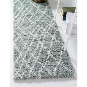 Hoogpolig tapijt 120×62 Groen Lachen Fence Hoogpolig tapijt 120×62 Groen Lachen Fence