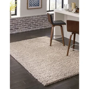Hoogpolig tapijt 91×61 Bruin Solid Shag Hoogpolig tapijt 91×61 Bruin Solid Shag
