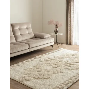 Hoogpolig tapijt 185×125 Wit Thun Scutum Hoogpolig tapijt 185×125 Wit Thun Scutum