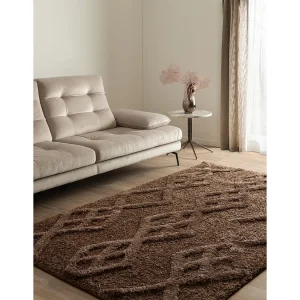 Hoogpolig tapijt 305×240 Donkerbruin Thun Tribus Hoogpolig tapijt 305×240 Donkerbruin Thun Tribus