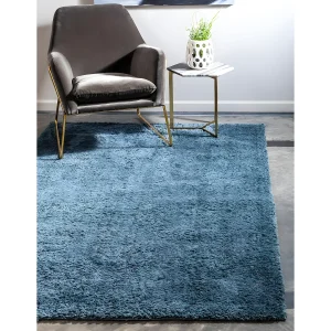 Hoogpolig tapijt 185×125 Blauw Luzern Hoogpolig tapijt 185×125 Blauw Luzern
