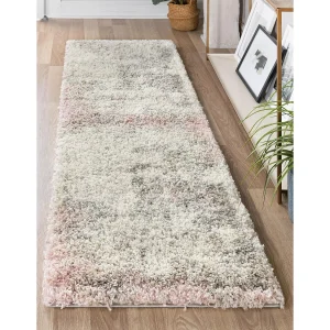 Hoogpolig tapijt 305×80 Beige – Roze Lachen Haze Hoogpolig tapijt 305×80 Beige – Roze Lachen Haze