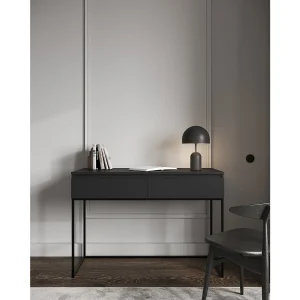 Kaptafel met lades – zwart – met zwarte poten – BEMMI Kaptafel met lades – zwart – met zwarte poten – BEMMI