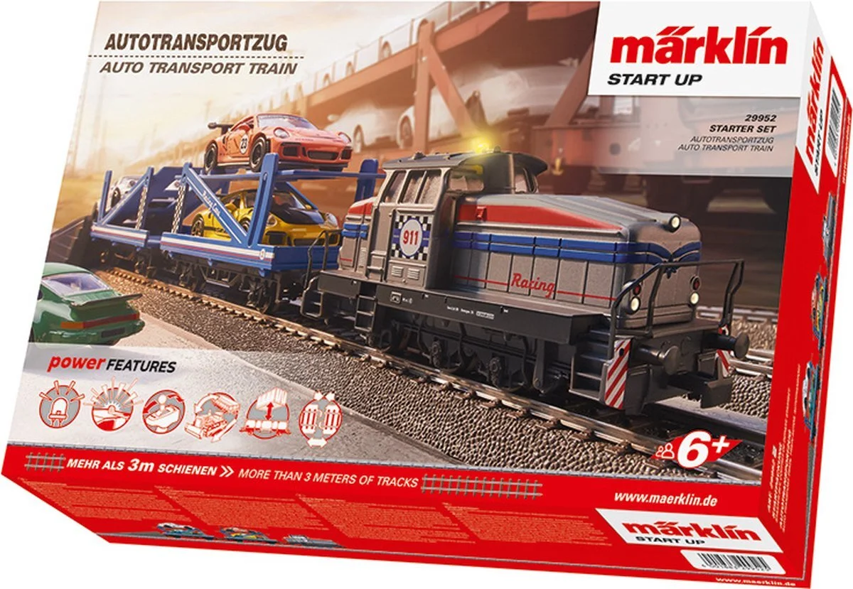 Märklin Start Up kerstdorp set autotransport 33,8 x 10,5 x 50,3 cm 24-delig