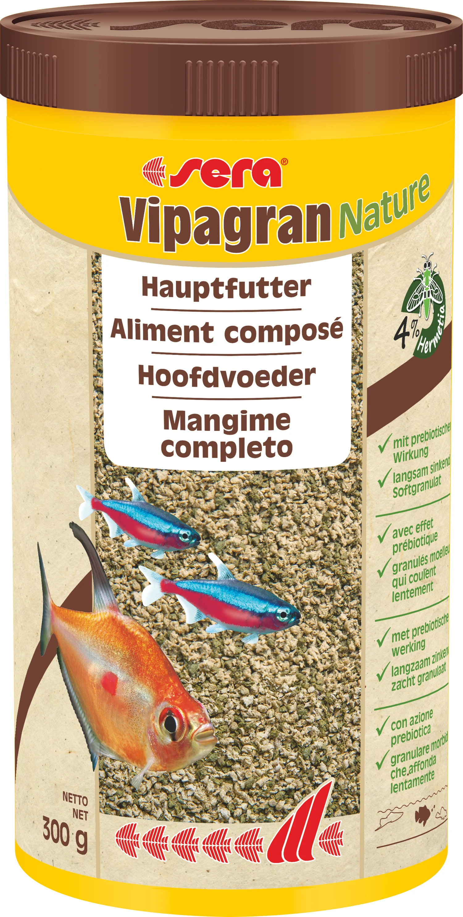 Sera visvoer Vipagran Nature 1000 ml