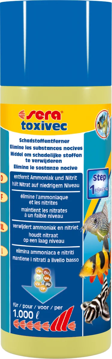 Sera waterverzorging Toxivec 250 ml