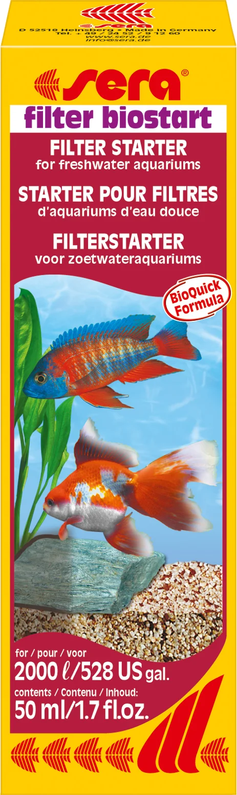 Sera waterverzorging Filter Biostart 50 ml