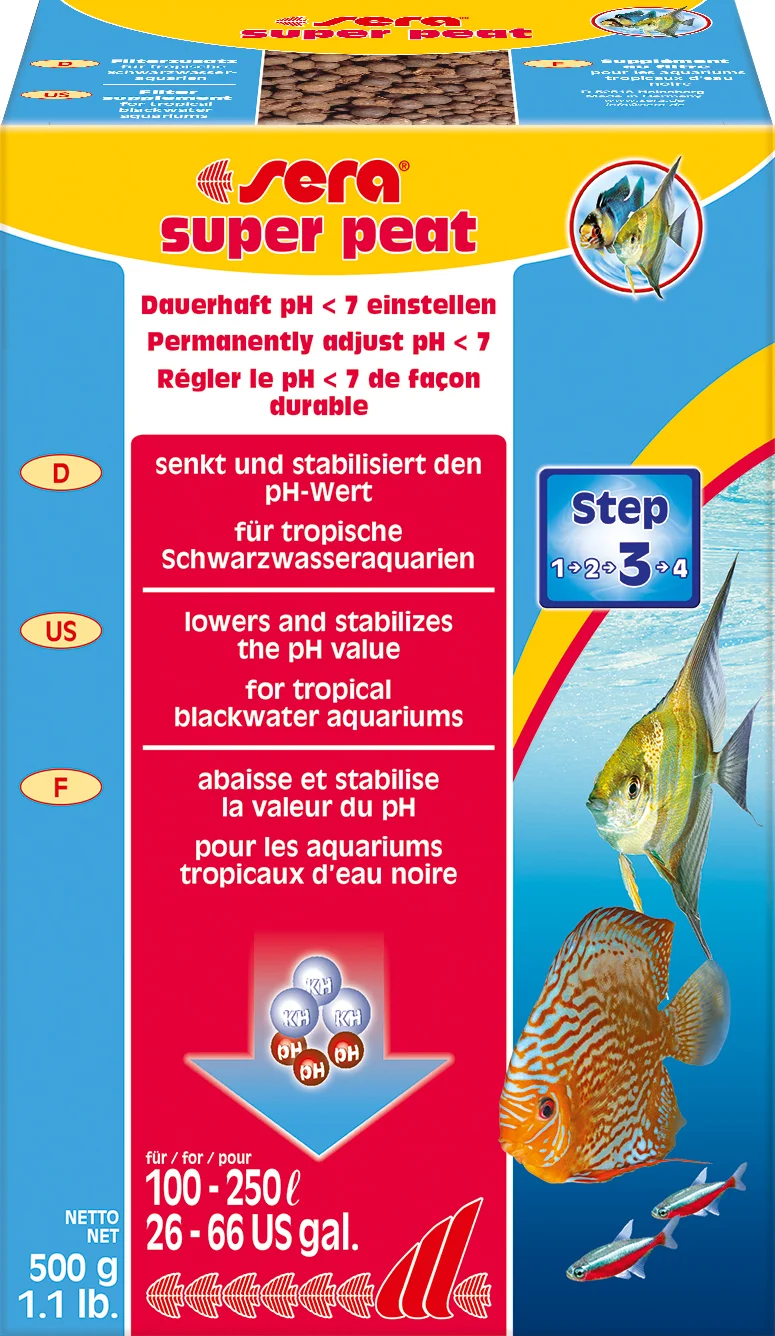 Sera waterverzorging Super Peat 500 g