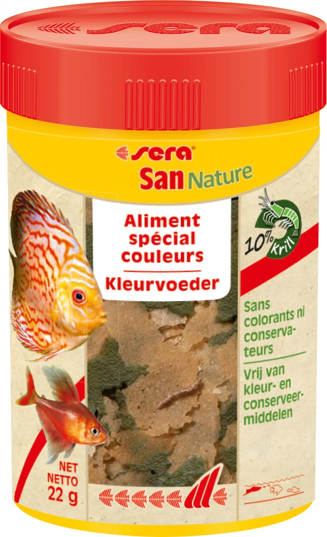 Sera visvoer San Nature 100 ml