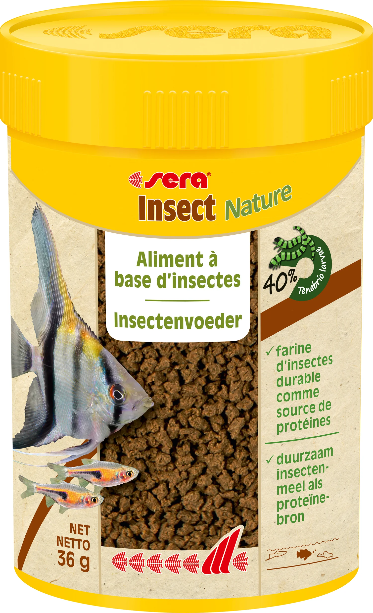 Sera visvoer Insect Nature 100 ml