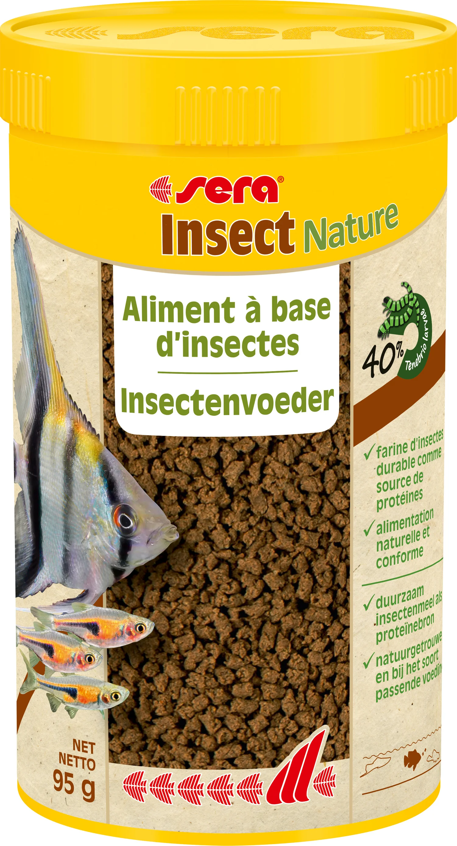 Sera visvoer Insect Nature 250 ml