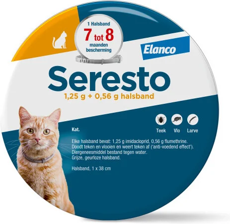 Seresto vlooienband kat 38 cm