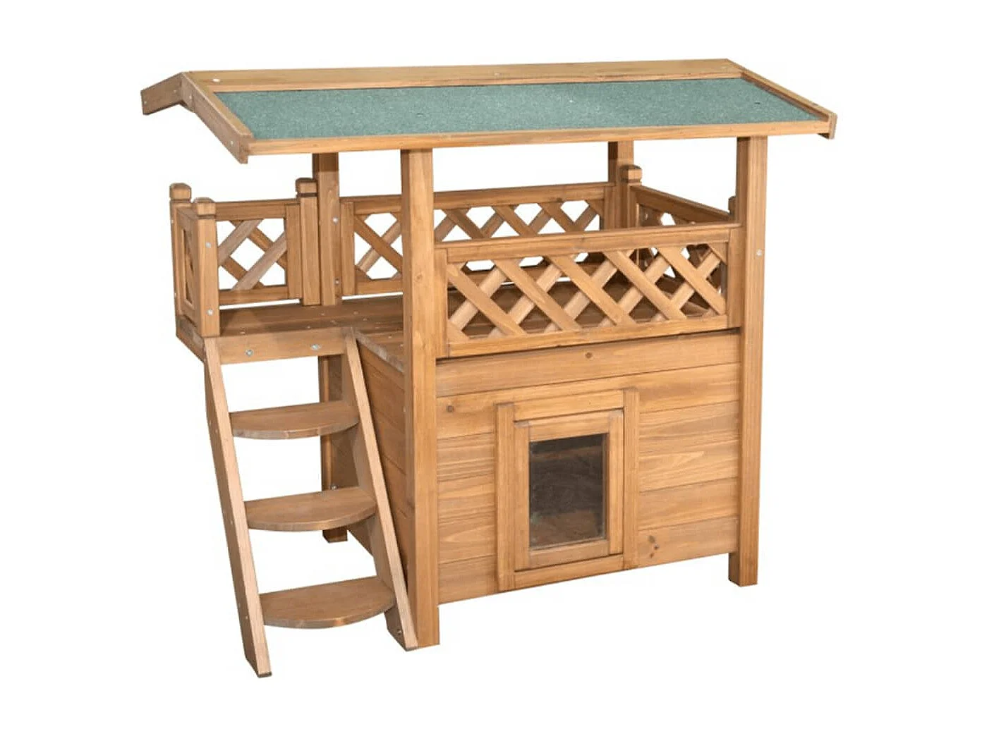 Kattenhuis Lodge 77x50x73 cm