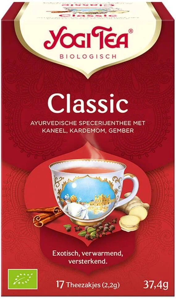 Yogi Tea bio thee classic 17 stuks
