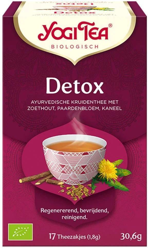 Yogi Tea bio thee detox 17 stuks