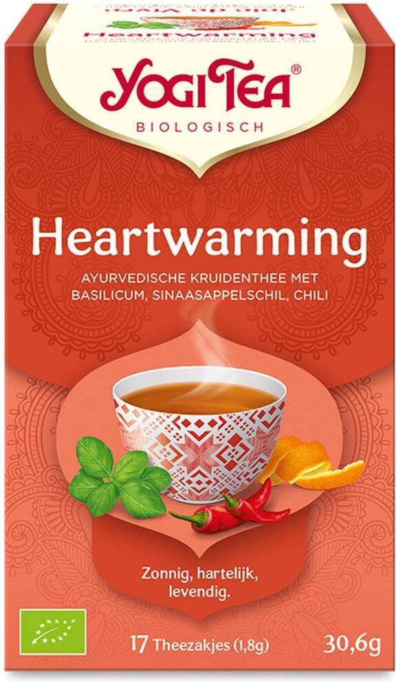 Yogi Tea bio thee heartwarming 17 stuks
