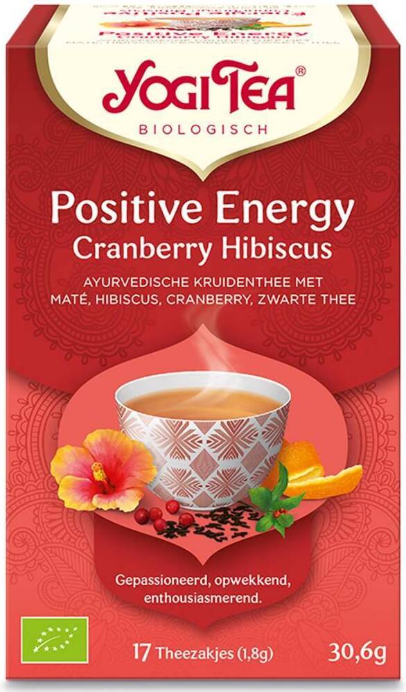 Yogi Tea bio thee positive energy 17 stuks
