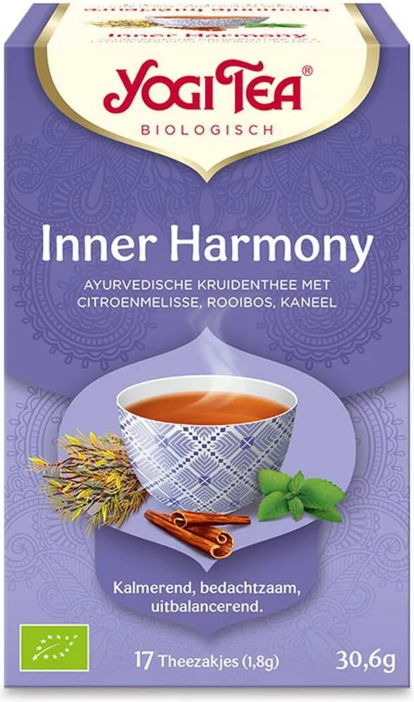 Yogi Tea bio thee inner harmony 17 stuks