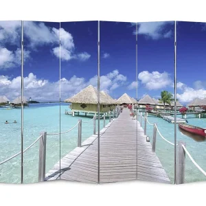 Kamerscherm inklapbaar strand 217×170 cm Kamerscherm inklapbaar strand 217×170 cm