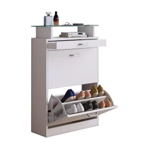 Houten schoenenkast schoenkipper Sipos M Houten schoenenkast schoenkipper Sipos M