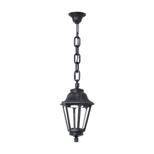 INDURA mini 6 klassieke stijl plafondlamp – H 69 cm – E27 42W – hars – IP55 – zwart INDURA mini 6 klassieke stijl plafondlamp – H 69 cm – E27 42W – hars – IP55 – zwart